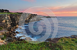 North Coogee headland at sunrise photo