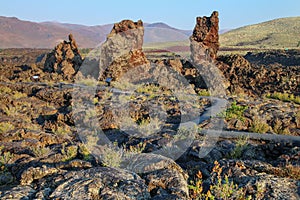 North Crater Flow Trail, Craters of the Moon National Monument, Idaho, USA