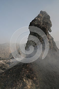 North Crater Hornito, Erta Ale volcano, Africa