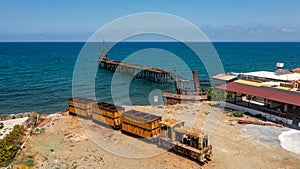 North Cyprus - Lefke - Karavostasi Shipwreck is an amazing abandoned place