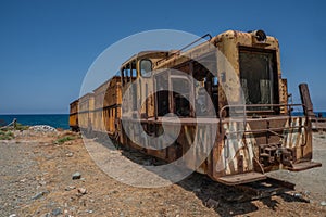 North Cyprus - Lefke - Karavostasi Shipwreck is an amazing abandoned place