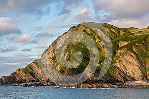 North Devon coast near the city Ilfracombe