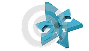 North direction compass icon on white background