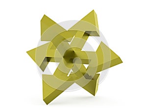 North direction compass icon on white background