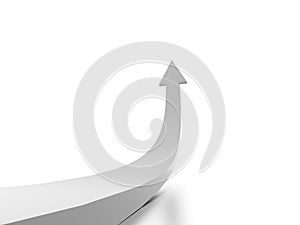 North direction compass icon on white background