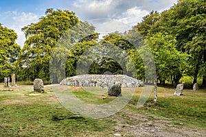 North East Cairn, Clava Cairns