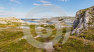 North-east coast of Finnmark in Norway