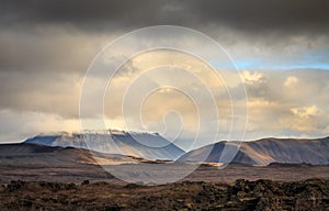 North East Icelandic landscape