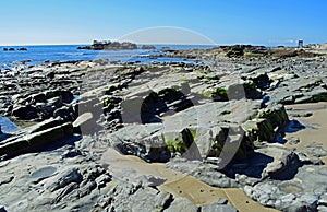 North end of Main Beach in Laguna Beach, California.