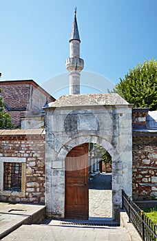 The north entrance to Little Hagia Sophia, Istanbul