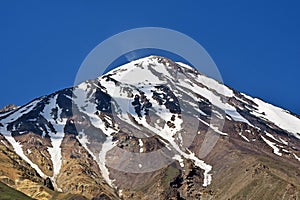 The north face of mount Damavand , Iran