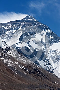North face Mount Everest