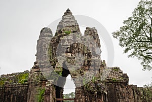 North Gate, Angkor Thom, Cambodia