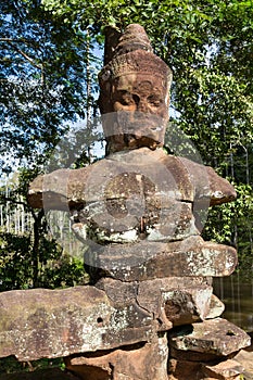 North gate of Angkor Thome photo