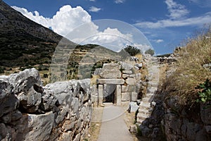 The North Gate in Mycenae