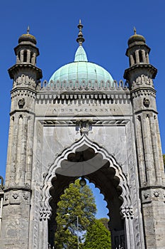 North Gate of the Royal Pavilion in Brighton