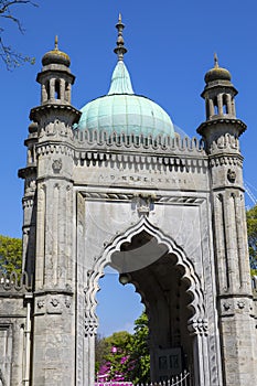 North Gate of the Royal Pavilion in Brighton