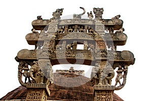 North Gateway of Stupa at Sanchi
