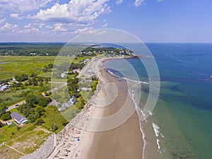 North Hampton coast aerial view, North Hampton, NH, USA