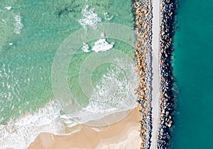 North Haven Beach - Aerial View