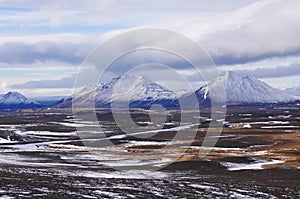 North Icelandic Landscape Viewed from the Ring Road (i.e. route 1) East of Lake Myvatn