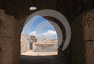 North inner gate of of Belvoir fortress