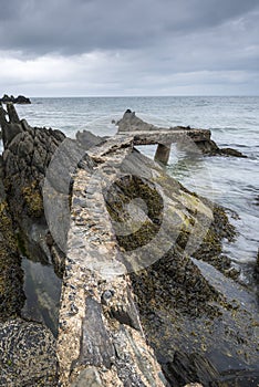 North Ireland rocky landscape