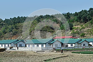 North Korea. Countryside