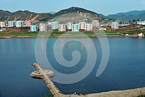 North Korea. Countryside