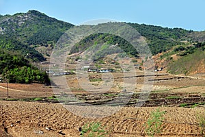 North Korea countryside landscape