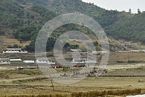 North Korea countryside landscape