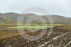 North Korea countryside landscape