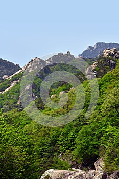 North Korea. Diamond mountains. Mt.Kumgang