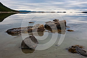 North norway landscape.