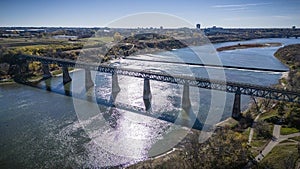 North Park Neighborhood Aerial View in Saskatoon