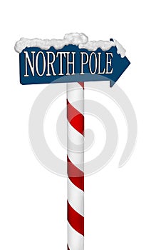 North Pole Sign