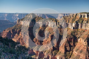 North Rim Overlook Grand Canyon National Park Arizona