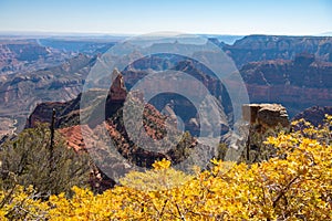 North Rim Overlook Grand Canyon National Park Arizona