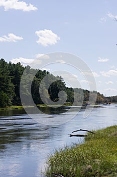 North River in Norwell, MA as seen from Norris Park