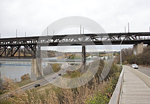 High level bridge and highway
