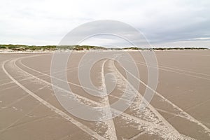 North sea dune landscape