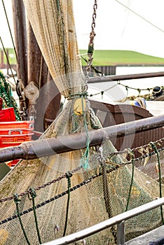 North Sea shrimp boats