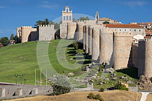 North Section of the Walls of Avila photo