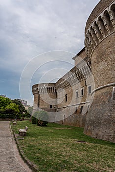 The north side of the Rocca Roveresca of Senigallia photo