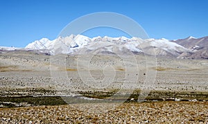 North slope of himalaya photo