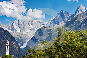North slope Pizzo Badile - Sciore - Cengalo - Bregaglia Valley