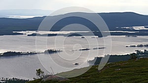 North of Sweden, mountains in Arjeplog lapland