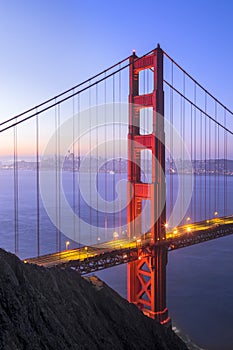 Golden Gate North Tower - San Francisco Bay California