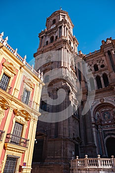 North tower of Malaga Cathedral