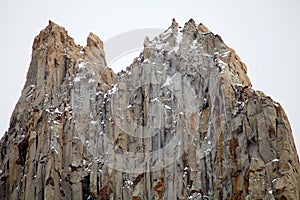 North Tower of Paine at the Torres del Paine National Park, Chilean Patagonia, Chile